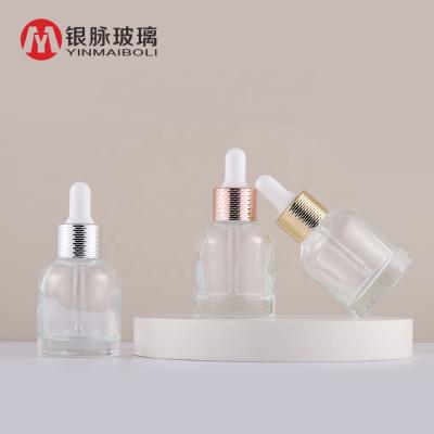 China Personal Care Personal Care Essential Oil E Liquid Serum Clear Clear 30ml Glass Dropper Bottle for sale