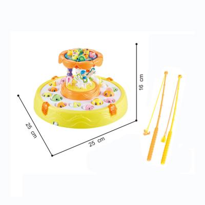 China Plastic Educational Magnetic Funny Fishing Game Set Toys For Children for sale