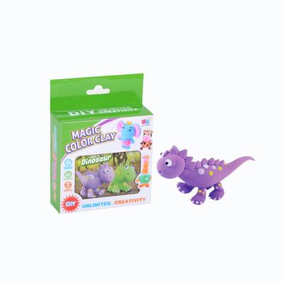 China DIY Children's Educational Toys Magic Color Dinosaur Clay 13.5*10*3.5 for sale