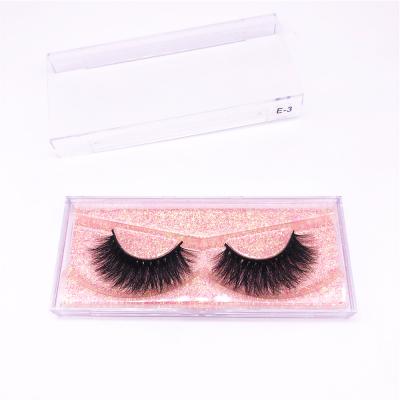 China 3D Effect Mink Lashes 3D Mink Eyelashes Cruelty Free Handmade Reusable Natural Eyelashes Wispies Lashes Makeup 100% False for sale