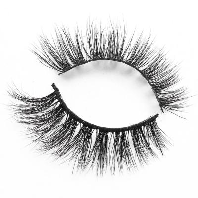 China 2020 New Styles Wholesale Siberian Mink Deep Stripe Real Lashes Private Label Packaging 3d Mink Eyelashes for sale