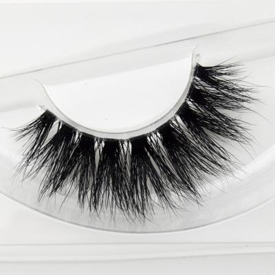 China 3D Effect Clear 5d Lashes Strip Mink Lashes Seller 3D Mink Eyelashes Private Label Crystal Strip Collection Lashes F37 for sale