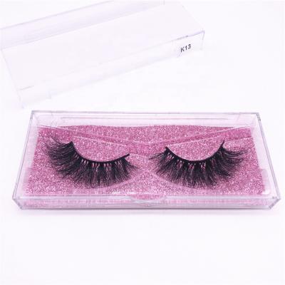 China 5D Effect Wholesale 5D Mink Eyelashes Private Label Siberian Mink Strip Lashes 3d Mink Eyelashes K13 for sale