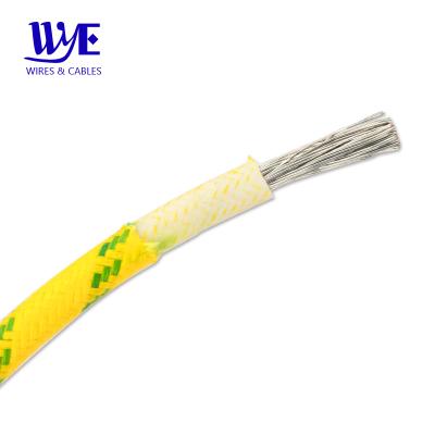 China Fiberglass Braid 95mm2 Power Cable Internal Wiring Silicone Coated Flexible Wire for sale