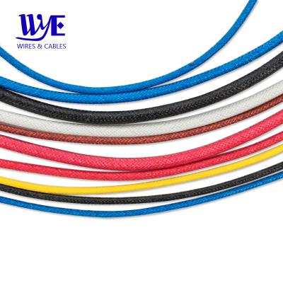 China Apply To All Electronic Ignition Reinforced 3 Layers Of Silicone Triple Insulated Fiberglass Insulated Wire Wire for sale