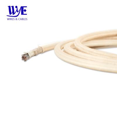 China MGT UL5107 Industrial Pure Nickel Fiberglass Braid Mica Wrapped High Temperature Cable for sale