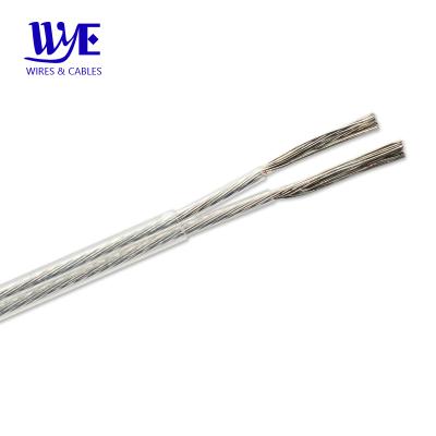 China A.W.G. Clear FEP Insulation Cable Wire electrical devices 2*0.3 2*22 for Led for sale