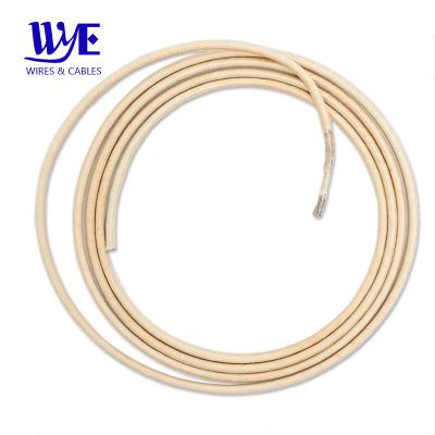 China Pure Nickel High Temperature Heating Fiberglass Insulated Heat Resistant Electrical Wire for sale