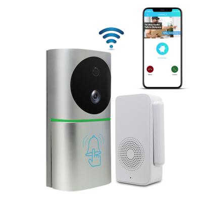 China 1080p Hd Smart Wifi Security Waterproof Ring Video Doorbell Tuya Door Bell QH-WF03 Wireless Camera for sale