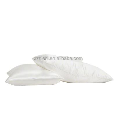 China China Anti-Static Natural Silk Pillow,Pillow Case 100% Natural White Mulberry Silk Pure Silk Pillow for Hair and Skin for sale