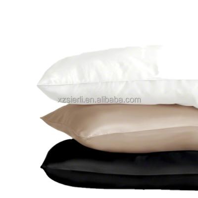 China Anti-Static Chinese Natural Silk Pillow,Pillow Case 100% Natural White Mulberry Silk Pure Silk Pillow for Hair and Skin for sale