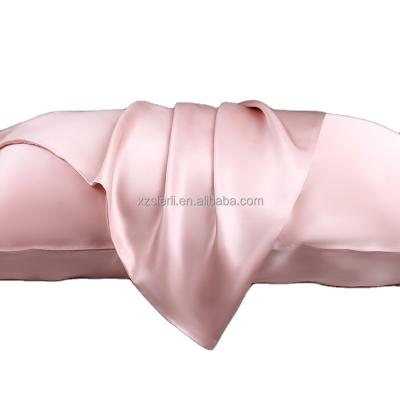 China High Quality Natural Silk Pillow Case Lay Letter Pillow Case Mulberry Silk Anti-Static Pillow Case In Box for sale