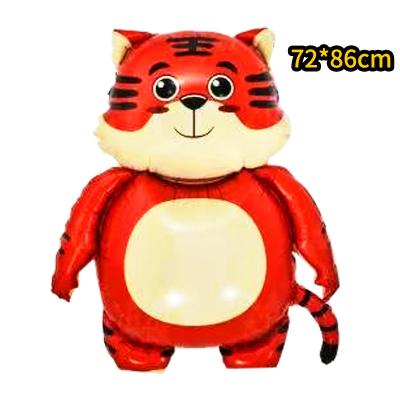 China Foil Tiger Foil Balloon 2022 Volume For New Year Party Decoration As Kids Toys for sale