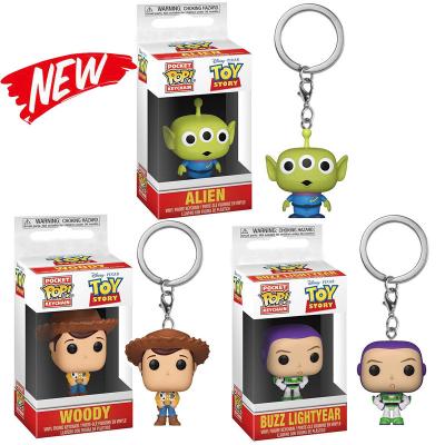 China Toy Story Woody Buzz Lightyear Decoration/Gift/Movie Key Chain Cartoon Character Wholesale Noise Souvenir Noise for sale