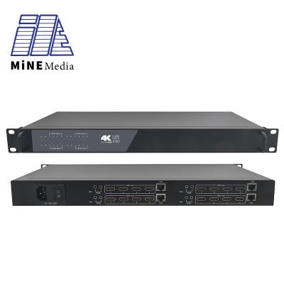 China 1U 16 Channel 4K RTMP HDMI Rack Mounted iptv hd HEVC H.265 Live Broadcasting Streaming Video Encoder Hardware MV-E5001H-4-1U 16 for sale