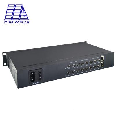 China Iptv Solution 16 Channel IPTV System H.264 H264 AVC MPEG-4 HDMI 8 in 1 Encoder for sale