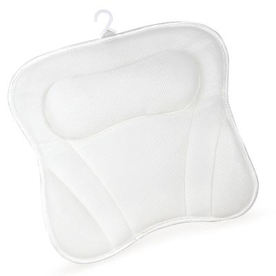 China 4D Bath Tub Pillow/Spa/Bath Pillow/Hot Tub Bath Cushion For Head Neck Shoulder And Back Accessing Headrest And Hot Tub Pillow Rest Bath Bathtub support for sale