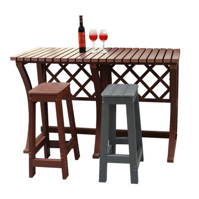 China Outdoor Water Proof Balcony Bar Table And Chairs Balcony Bar Table With Chairs for sale