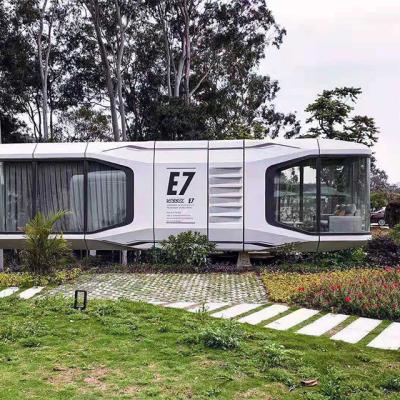 China Modern Prefab Houses Mobile Camping Hotel Outdoor Camping Modular Lake House Assembled Mobile Luxury Tent Prefab House for sale