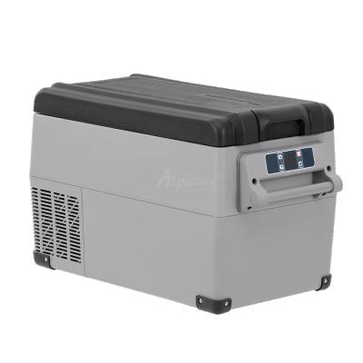 China Mini Cooler Function Cooling NCF35 ALPICOOL Small Fridge For Ice Cream Fridge AC 100-240V Fridge Freezer Mini Mini DC12v for sale