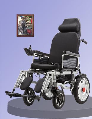 China Steel Adjustable Durable Long Life Wheelchair Electric Wheelchair Reclining Foldable Prices for sale