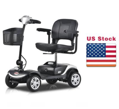 China Folding USA Stack Disabled Foldable Elder Electric Scooter Four Wheel Electric Elder Scooter for sale