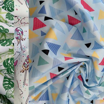 China New Patterns Polyester PUL Digital Printing Fabric Waterproof Laminated Polyurethane Film 100% Digital Fabric for sale