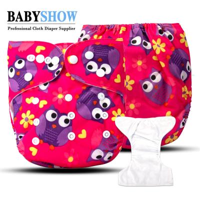 China 2021 printed reuseable baby diaper pocket baby diapers eco friendly diaper pants for sale