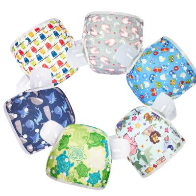 China Wholesale Small Size Waterproof Diapers Factory Price Baby Swimwear Printed Cloth Diapers Swimming for sale