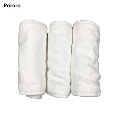 China Wholesale Reusable Plain Weave Baby Cloth Diaper Diaper Liners Inserts 3 Layers Cotton for sale