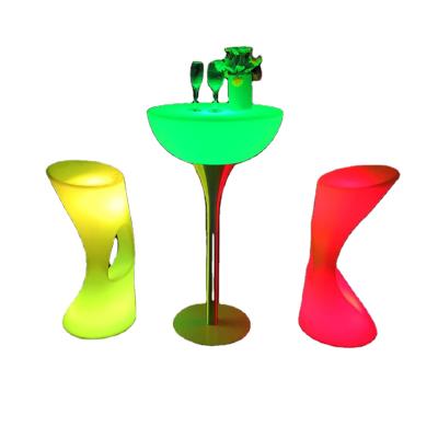 China Modern led portable table / poker table with led lager table with led table low light led for sale