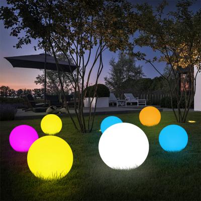 China Solar Garden Light LED Stone Garden Light / Outdoor Solar Plastic Led Ball Sphere Stone Light Lamp for sale