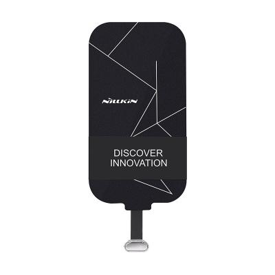 China Nillkin Qi Tiny High Quality Plastic Wireless Charger Receiver Small Tag Plastic Wireless Charging Receiver With Type-C For Samsung For Huawei for sale