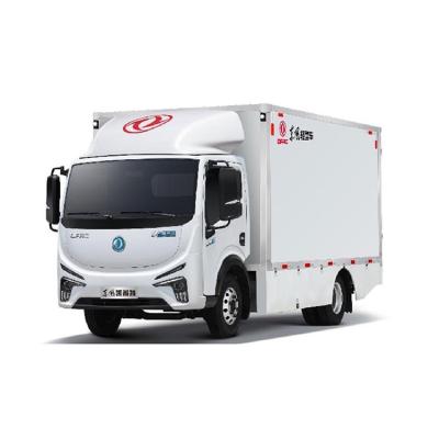 China Iron EC Certification 4x2 2 Wheels 6ton Doors 6 Wheels 6ton Commercial Multifunction Iron Cargo Box Delivery Transport Electric Food Truck for sale