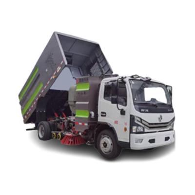 China Other cheap price dpngfeng left hand tear 7m single row cabin diesel engine 10000L tanker 3.5m road sweeper cleaning truck for sale