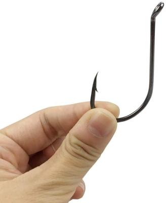 China TOPIND 8299 High Carbon Steel Hooks Netting Octopis Fishhook With Black Nickel for sale