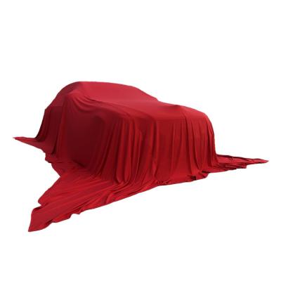 China New TOPIND Durable Satin Car Unveiling Fabric Stretch Cover for sale