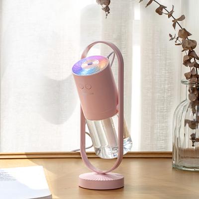 China Car Factory Magic Shade Humidifiers 360 Mute Mini Air Purifier Portable Personal Desktop Humidifier for sale