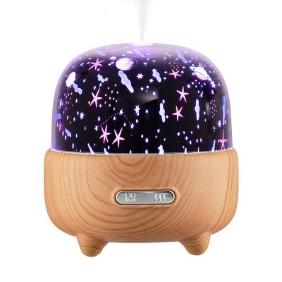 China Wholesale New Style Household Grain Household Essential Oil Wooden Aroma Diffuser Luxury Electric Aroma Diffuser for sale