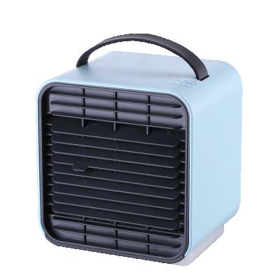 China Wholesale Portable USB 3 Speed ​​Speed ​​Air Coolers Mini Water Portable Air Conditioners Rechargeable Fan With Light for sale