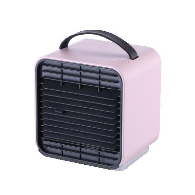 China With Humidifier Conditioner 5v Dc Rechargeable Portable Travel USB Air Conditioning Wholesale Listing New Mini Fan With Humidifier Night Light for sale