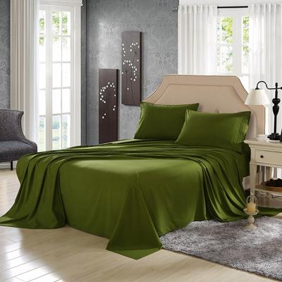 China PORTABLE Modern Luxury Lightweight Microfiber Sheet Set Luxury Anti-Pilling Sheet Set for sale