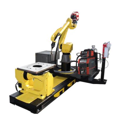 China Reichweite Fanuc-Schweißens-Roboter-Arm BOGEN Kamerad-120iD 1831MM mit Robotized Elektroschweißen Megment-Schweißer-Integrated Solution Fors zu verkaufen