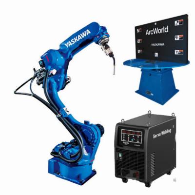 China Robot de soldadura automática de acero inoxidable de aluminio del robot de la soldadura al arco del corte del laser del brazo del robot de soldadura del CNC de YASKAWA AR1440 en venta