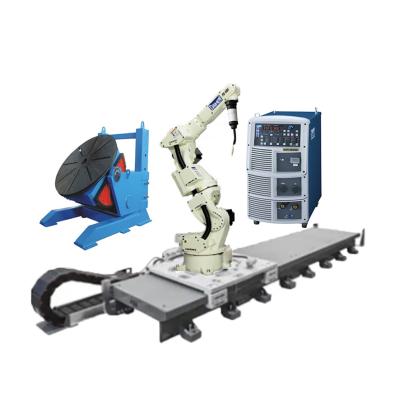 China het automatische wapen van de het lassenrobot van OTC f-d-V6S 7axis van de lassenrobot met robotachtige het lassenmachine van DM500 en de lineaire drijver van CNGBS Te koop