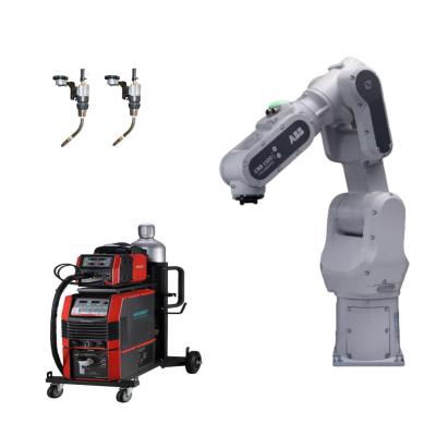 Chine 6 Axe ABB CRB 1100- 4/0.475 Robot Arm Cobot avec soudeur MIG/MAG et pistolet de soudage en tant que robot de soudage ABB à vendre