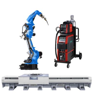 中国 Megmeet CM350の溶接機が付いている陶磁器GBSのアーク溶接のロボットGBS6-C2080 6軸線のロボット ロボット腕 販売のため