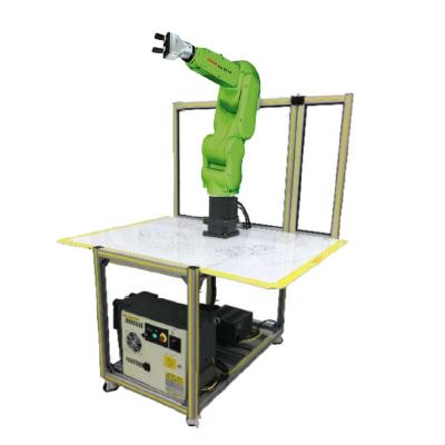 China Braço chinês do robô da linha central de Fanuc CR-4iA 6 com o prendedor do dedo de Onrobot 2 e a plataforma do transporte de materiais à venda