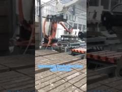 Industrial handling robot in automation production line