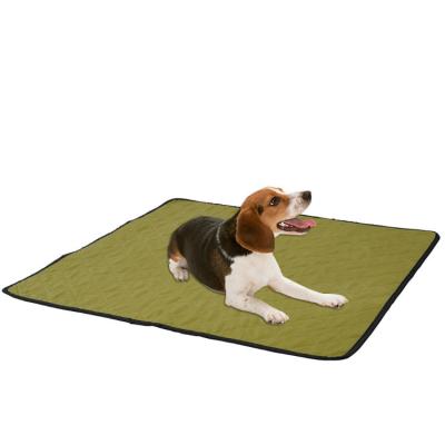 China Travel Reusable Waterproof Washable Dog Pee Pads Non-Slip Mat for Whelping and Pet Training for sale